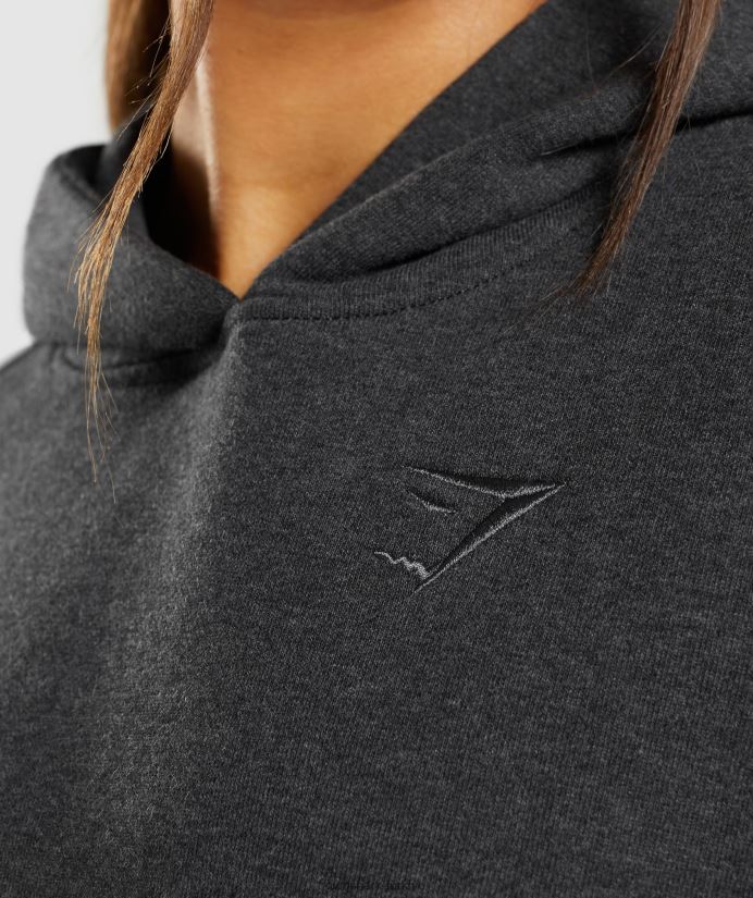 dinlenme günü eşofman üstü kadınlarGymshark siyah kırçıllı 02H048345