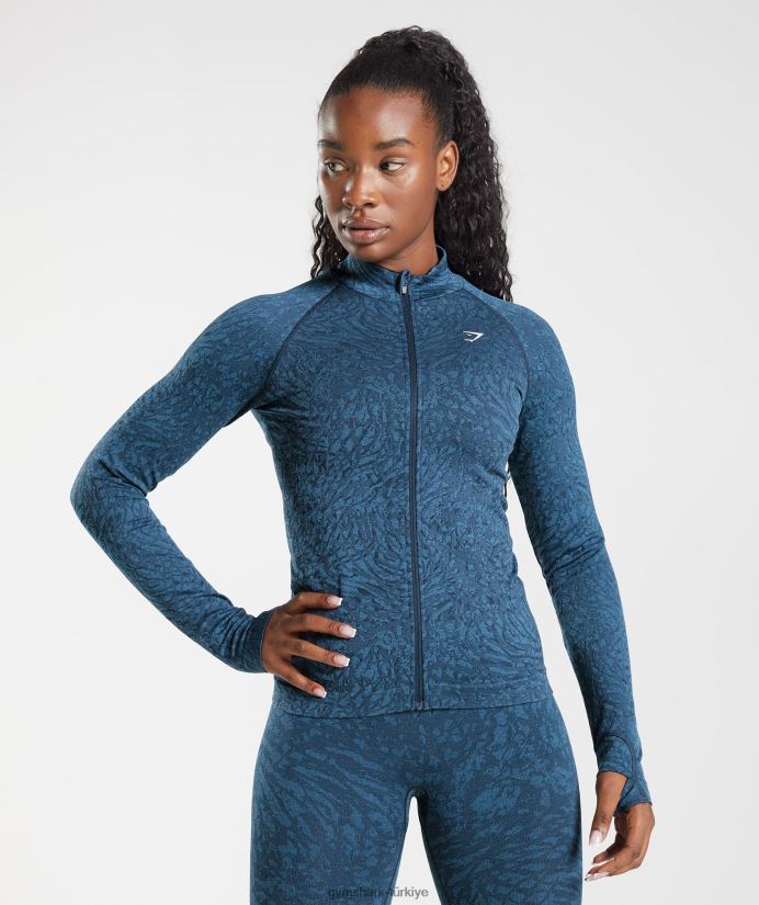 hayvanın geçişini uyarlayın kadınlarGymshark vahşi | Donanma 02H048356