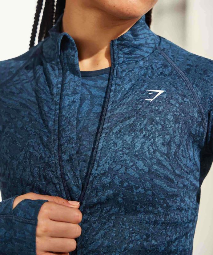 hayvanın geçişini uyarlayın kadınlarGymshark vahşi | Donanma 02H048356