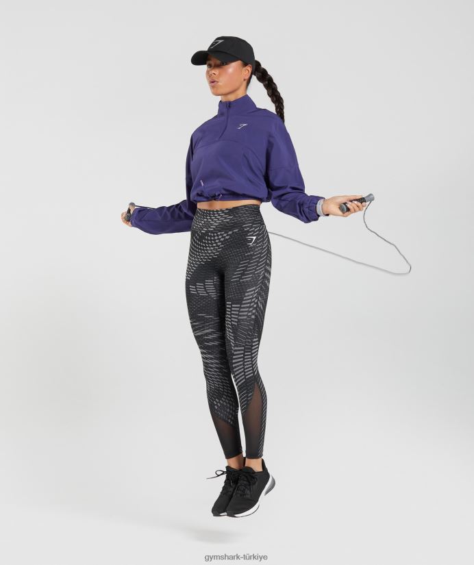 spor rüzgarlık kadınlarGymshark Neptün moru 02H048350