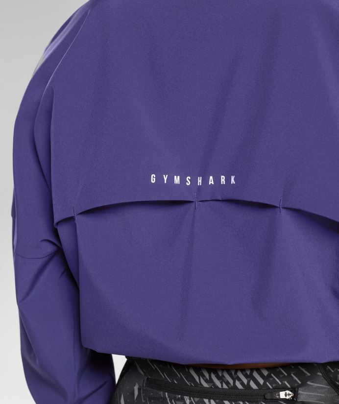 spor rüzgarlık kadınlarGymshark Neptün moru 02H048350