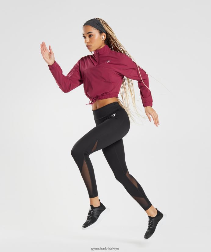 spor rüzgarlık kadınlarGymshark frenk üzümü pembesi 02H048381
