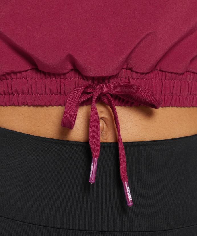 spor rüzgarlık kadınlarGymshark frenk üzümü pembesi 02H048381