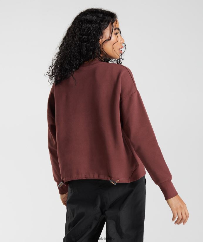 ter ekibini tekrar al kadınlarGymshark kiraz kahverengi 02H048391