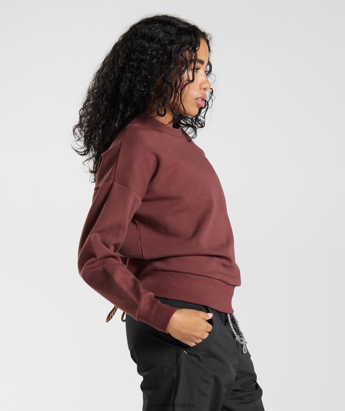 ter ekibini tekrar al kadınlarGymshark kiraz kahverengi 02H048391