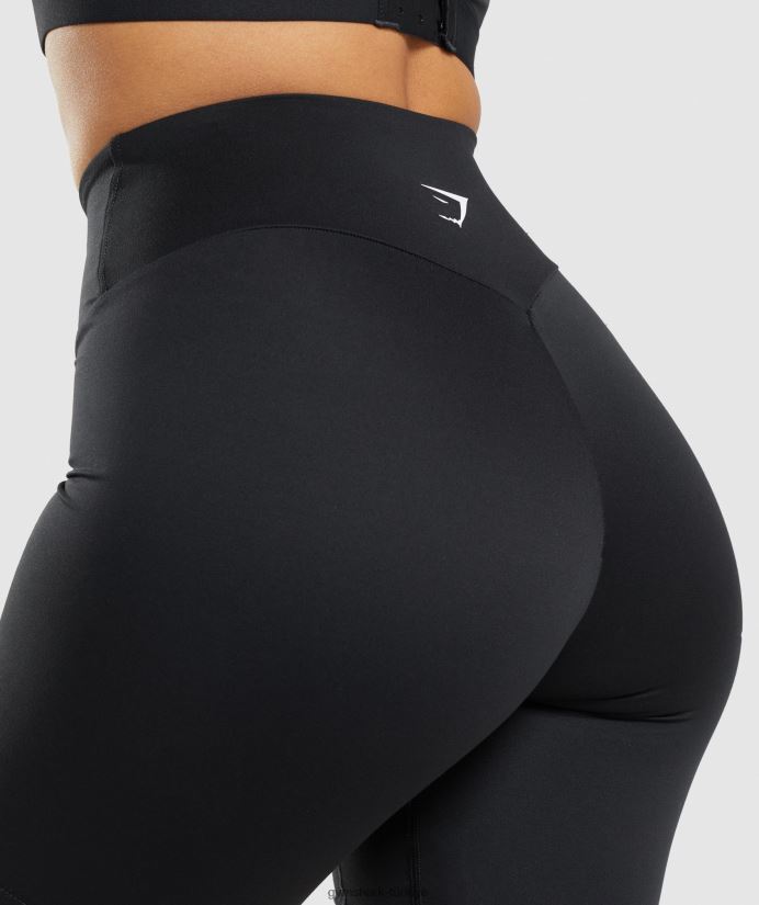 antrenman bisiklet şortu kadınlarGymshark siyah 02H04811