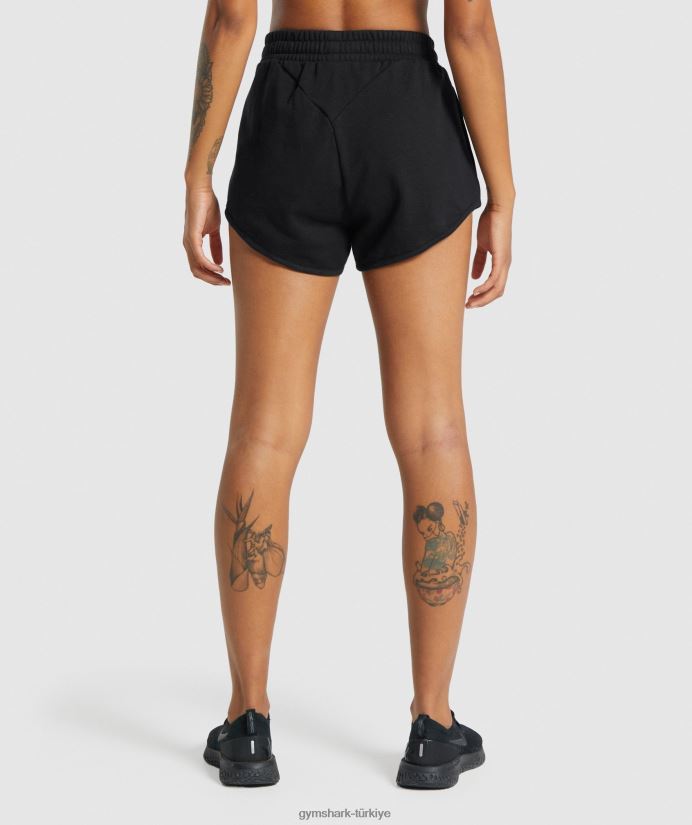 antrenman eşofmanı kadınlarGymshark siyah 02H0487