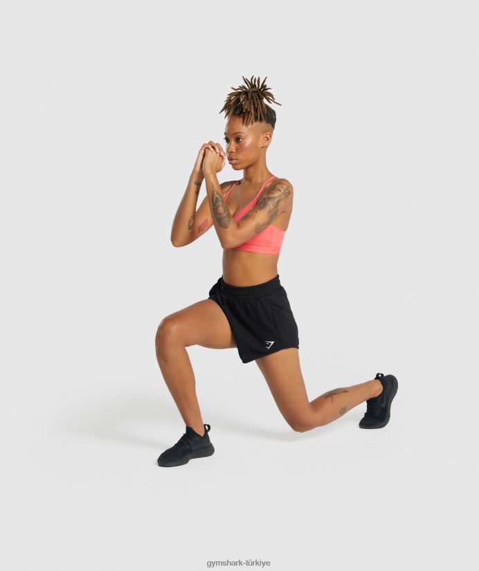 antrenman eşofmanı kadınlarGymshark siyah 02H0487