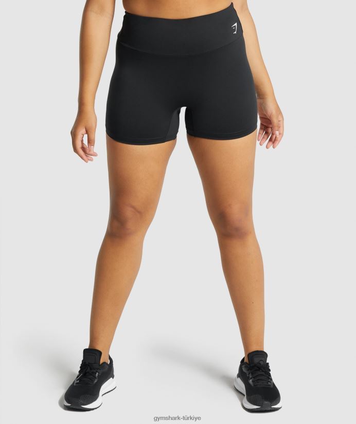antrenman şortu kadınlarGymshark siyah 02H04846