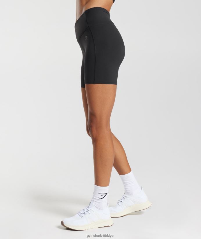 çapraz şort kadınlarGymshark siyah 02H04847