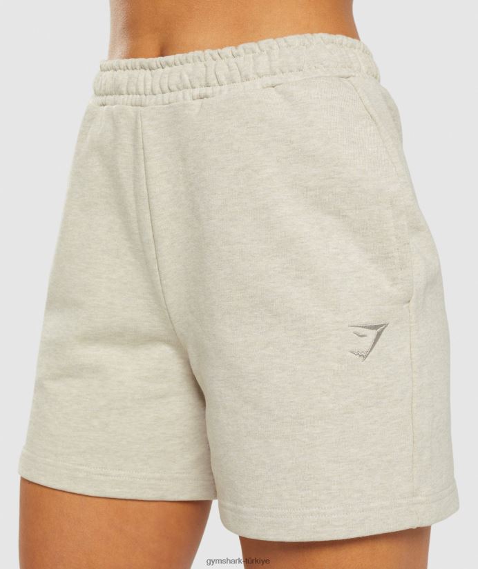 dinlenme günü eşofman şortu kadınlarGymshark kum marnı 02H048100