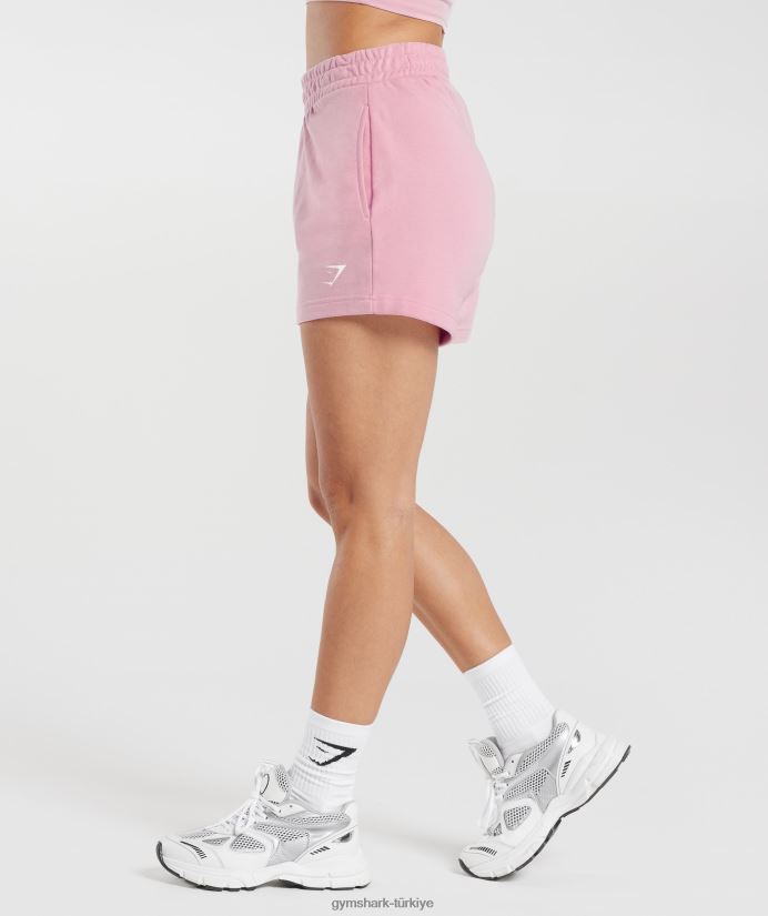 güçlü şeftali şortu kadınlarGymshark şeker ipi pembe 02H04835