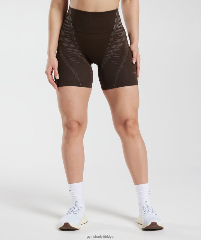 sınırsız şort kadınlarGymshark arşiv kahverengi/trüf kahverengi 02H048111