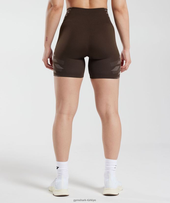 sınırsız şort kadınlarGymshark arşiv kahverengi/trüf kahverengi 02H048111
