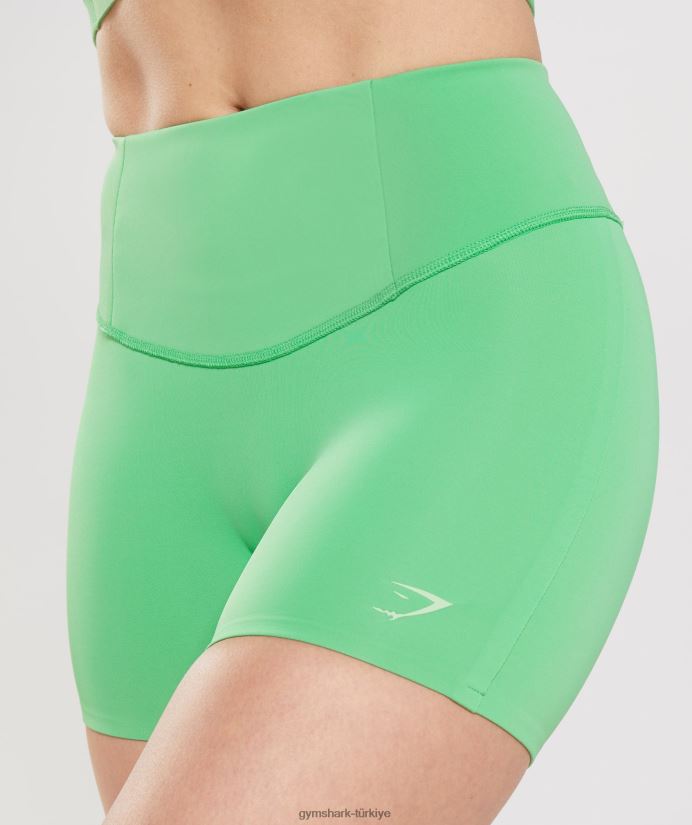 stüdyo şortu kadınlarGymshark elma yeşili 02H04826
