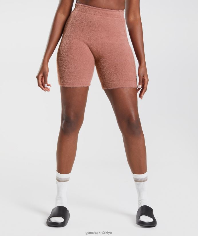 whitney kirpik örgü şort kadınlarGymshark kanyon kırmızısı 02H04899