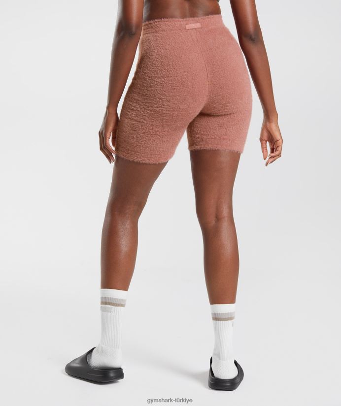 whitney kirpik örgü şort kadınlarGymshark kanyon kırmızısı 02H04899