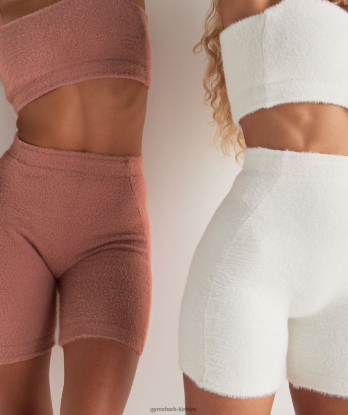whitney kirpik örgü şort kadınlarGymshark kanyon kırmızısı 02H04899