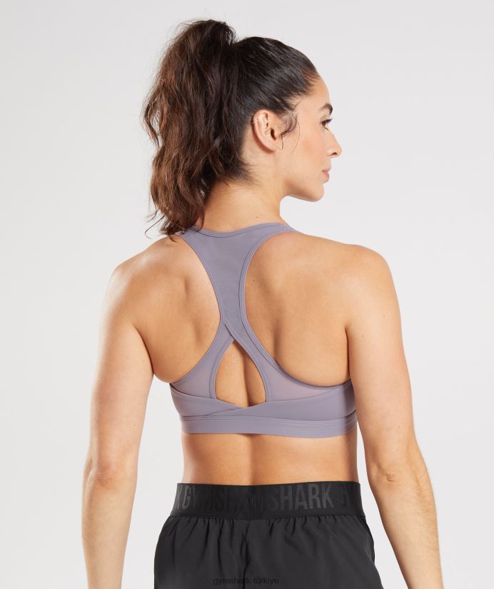 çapraz spor sutyeni kadınlarGymshark kayrak lavanta 02H048140