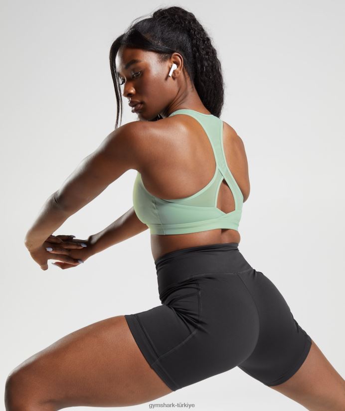 çapraz spor sutyeni kadınlarGymshark çöl adaçayı yeşili 02H048162