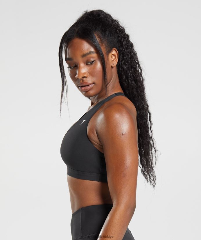 çapraz spor sutyeni kadınlarGymshark siyah 02H048125