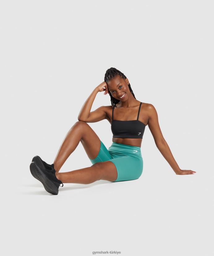 bandeau spor sutyeni kadınlarGymshark siyah 02H048159