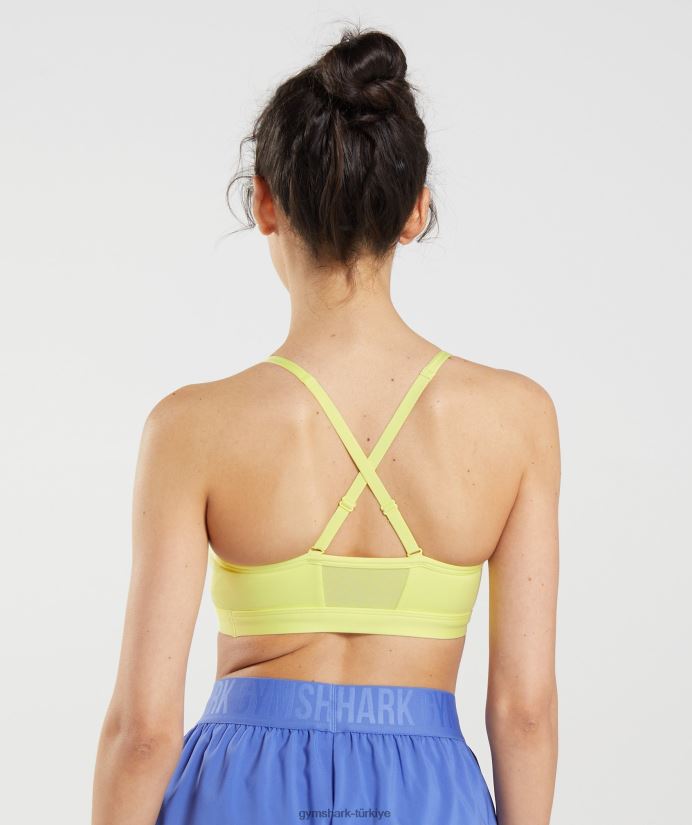 dantelli antrenman spor sutyeni kadınlarGymshark ateş böceği yeşili 02H048220