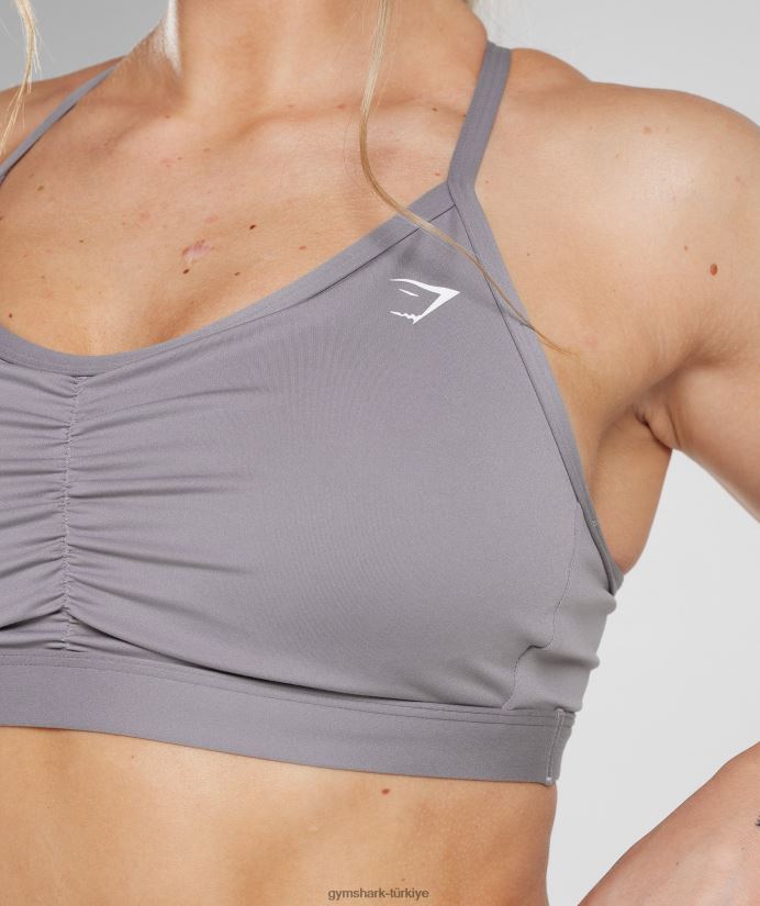 dantelli spor sutyeni kadınlarGymshark kayrak lavanta 02H048124