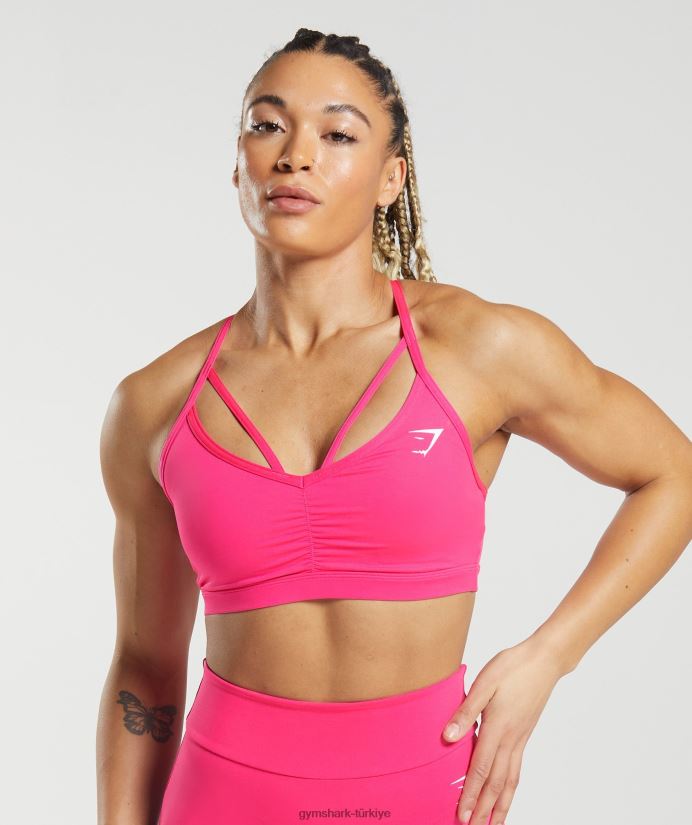 gs power spor sutyeni kadınlarGymshark parlak fuşya 02H048118