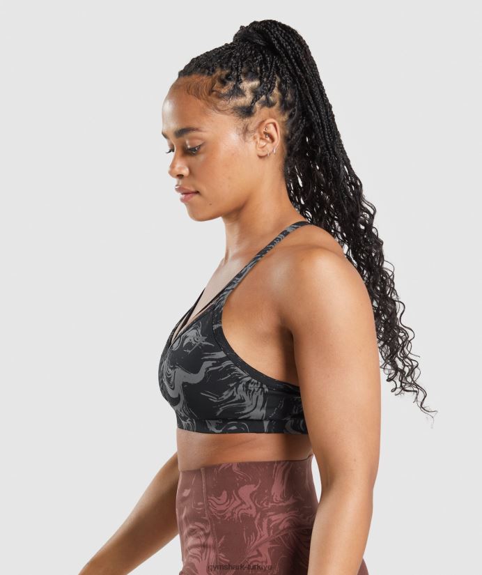 gs power spor sutyeni kadınlarGymshark siyah baskı 02H048199