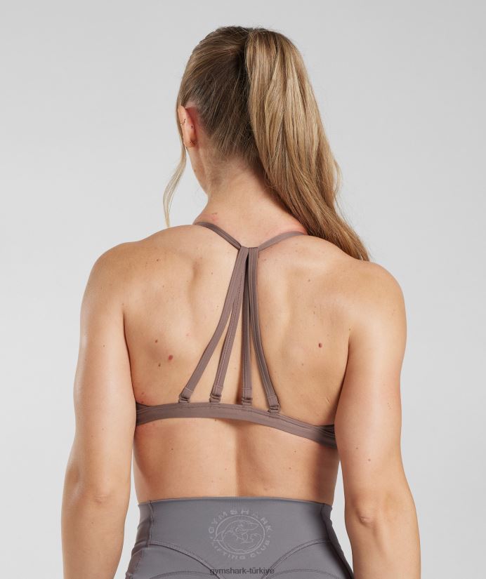 minimal spor sutyeni kadınlarGymshark yer mantarı kahverengi 02H048235