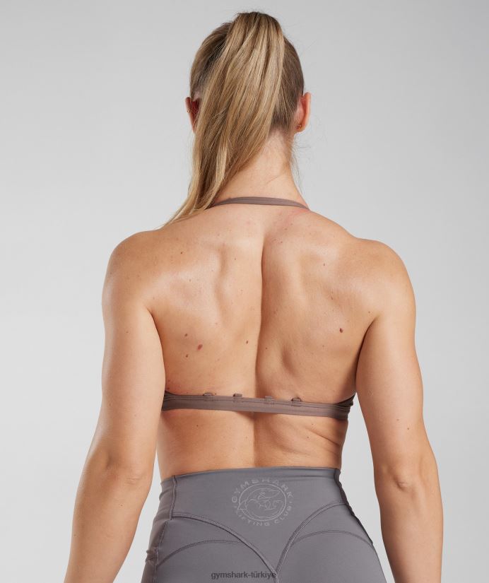 minimal spor sutyeni kadınlarGymshark yer mantarı kahverengi 02H048235