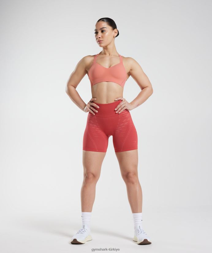 sınırsız spor sutyeni kadınlarGymshark pişmiş toprak pembe 02H048134