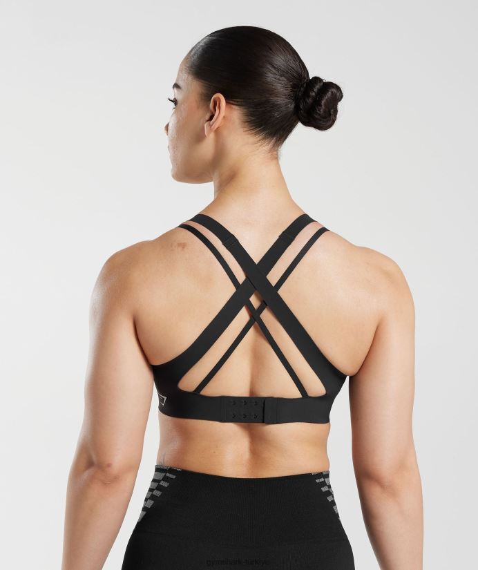 sınırsız spor sutyeni kadınlarGymshark siyah 02H048115