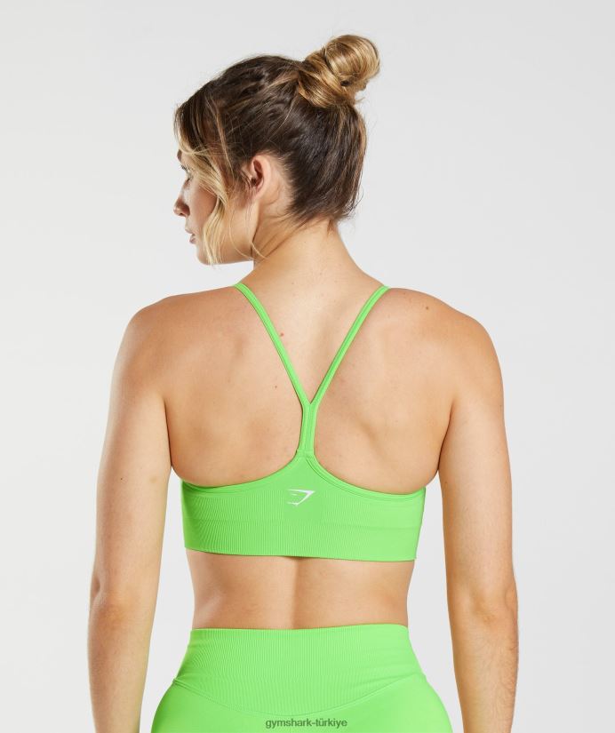 ter dikişsiz spor sutyeni kadınlarGymshark fluo kireci 02H048212