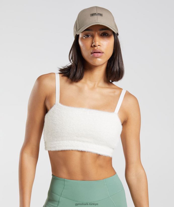 whitney kirpik örgü bandeau kadınlarGymshark çatı penceresi beyaz 02H048165