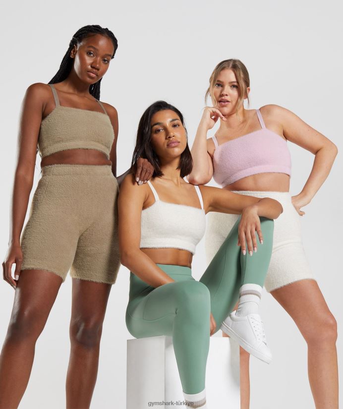 whitney kirpik örgü bandeau kadınlarGymshark çatı penceresi beyaz 02H048165