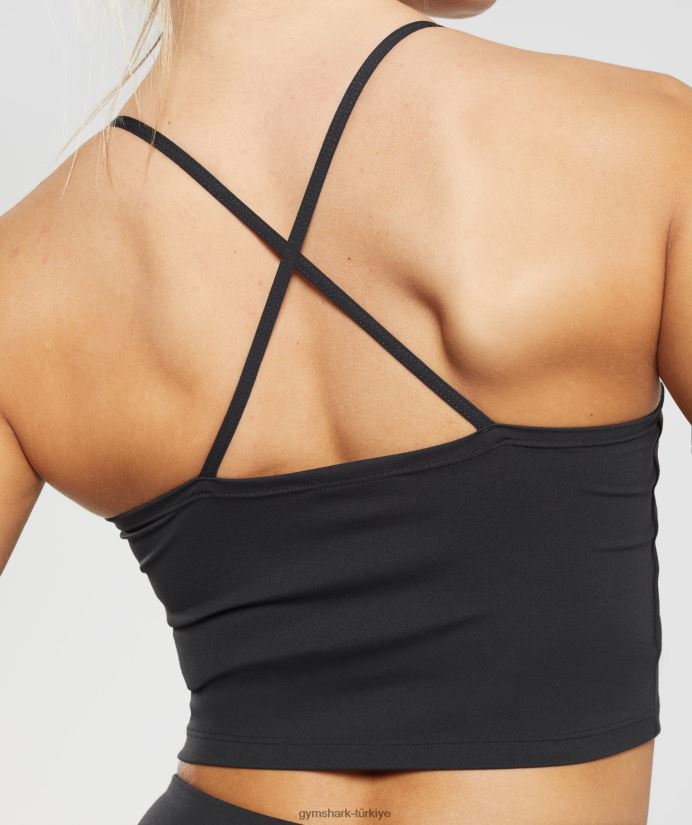 askılı mahsul cami tankı kadınlarGymshark siyah 02H048504
