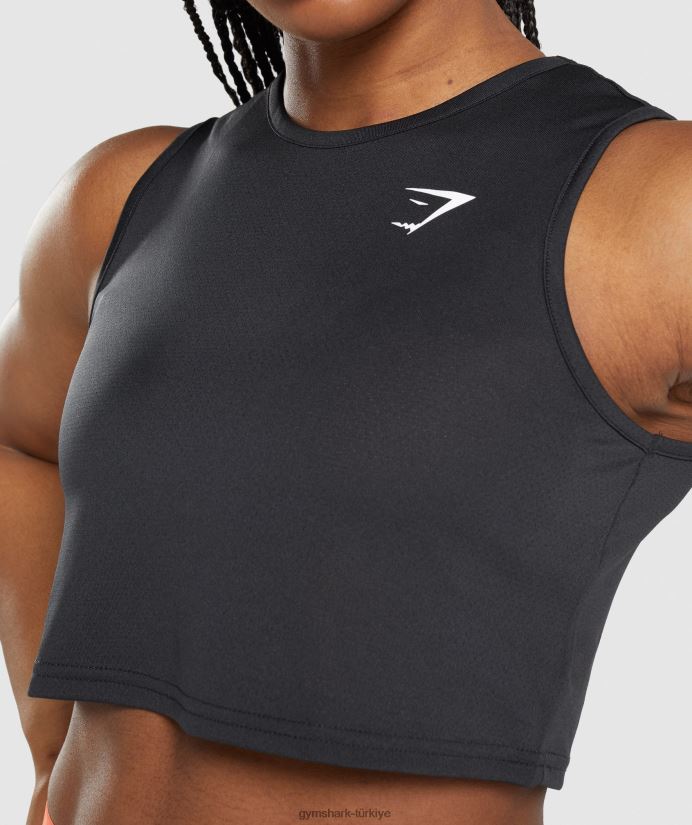 eğitim mahsul tankı kadınlarGymshark siyah 02H048421