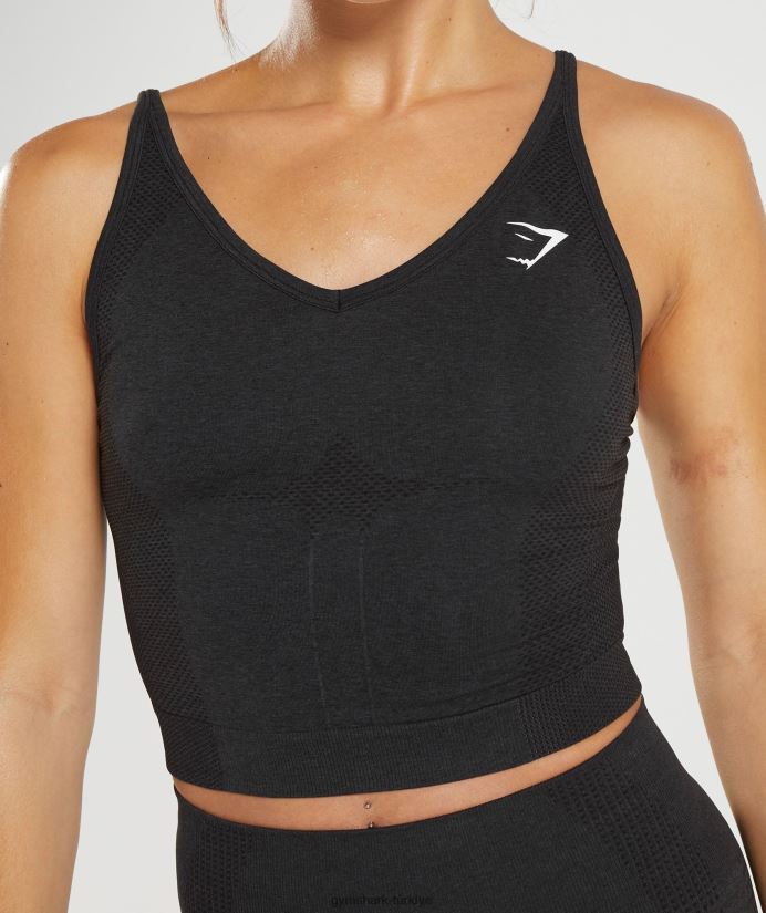 hayati dikişsiz 2.0 midi tankı kadınlarGymshark siyah kırçıllı 02H048419