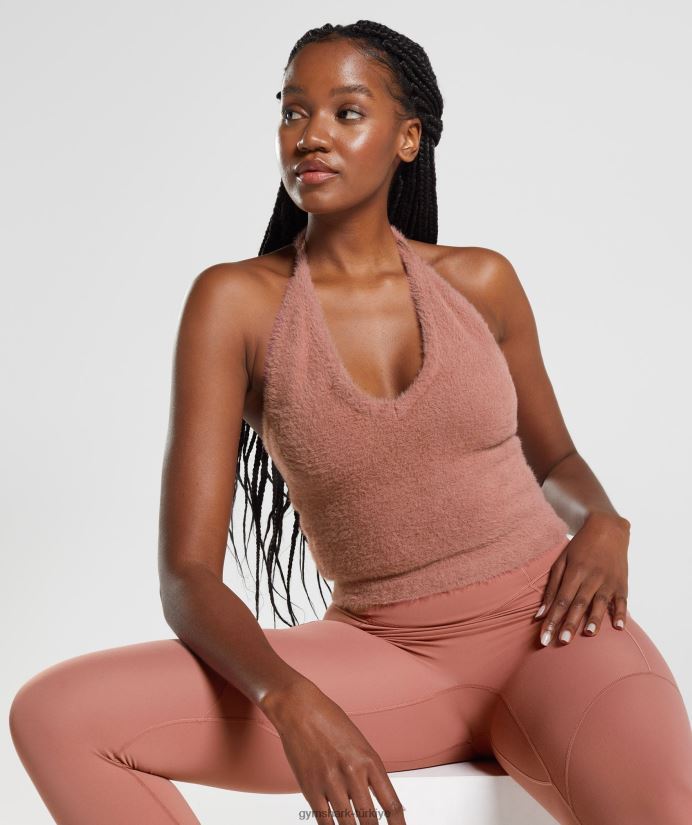 whitney kirpik örgü midi boyundan bağlamalı üst kadınlarGymshark kanyon kırmızısı 02H048447