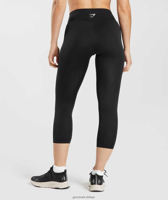 7/8 tayt antrenmanı kadınlarGymshark siyah 02H048278