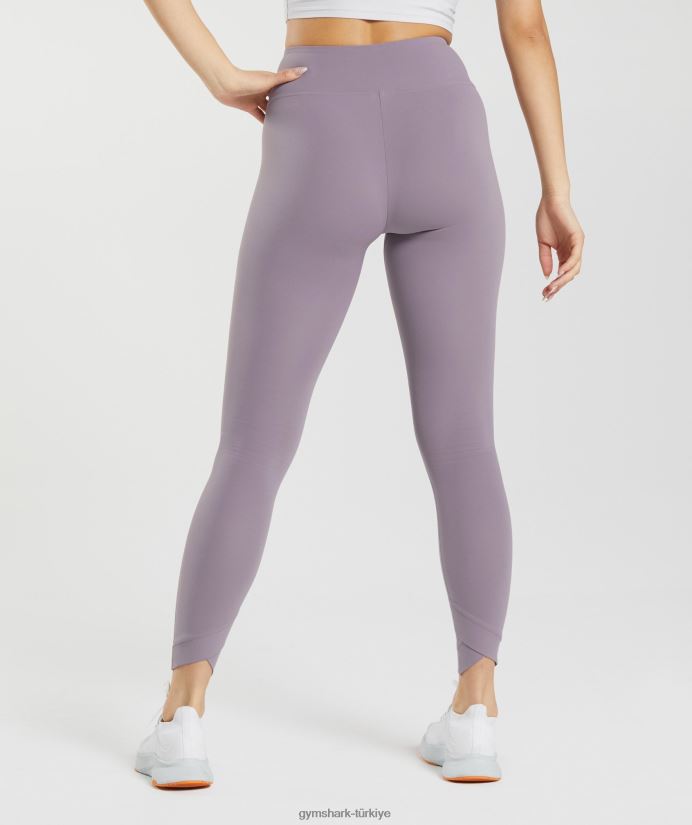 çapraz tayt kadınlarGymshark kayrak lavanta 02H048273