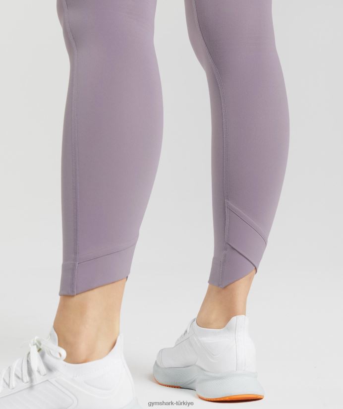 çapraz tayt kadınlarGymshark kayrak lavanta 02H048273