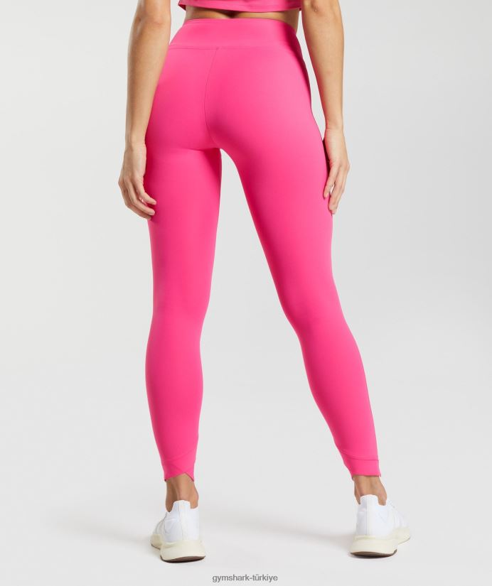 çapraz tayt kadınlarGymshark parlak fuşya 02H048274