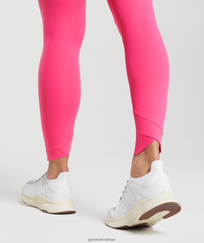 çapraz tayt kadınlarGymshark parlak fuşya 02H048274