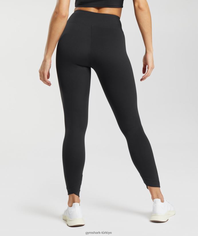 çapraz tayt kadınlarGymshark siyah 02H048242