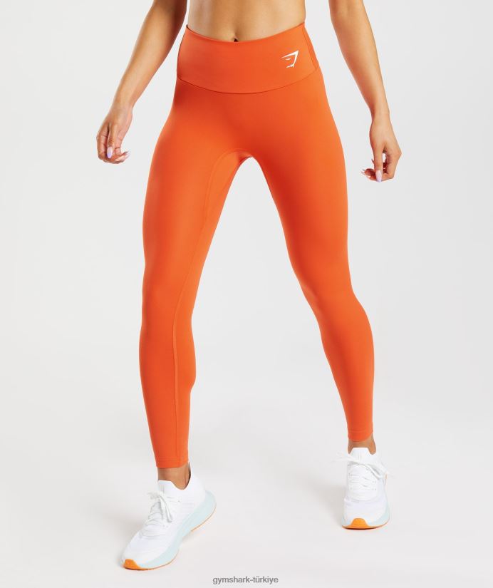 eğitim tayt kadınlarGymshark biber kırmızısı 02H048313