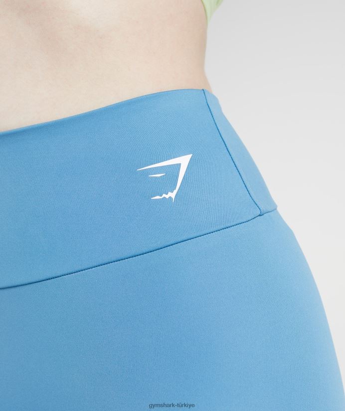 eğitim tayt kadınlarGymshark kıyı mavisi 02H048289