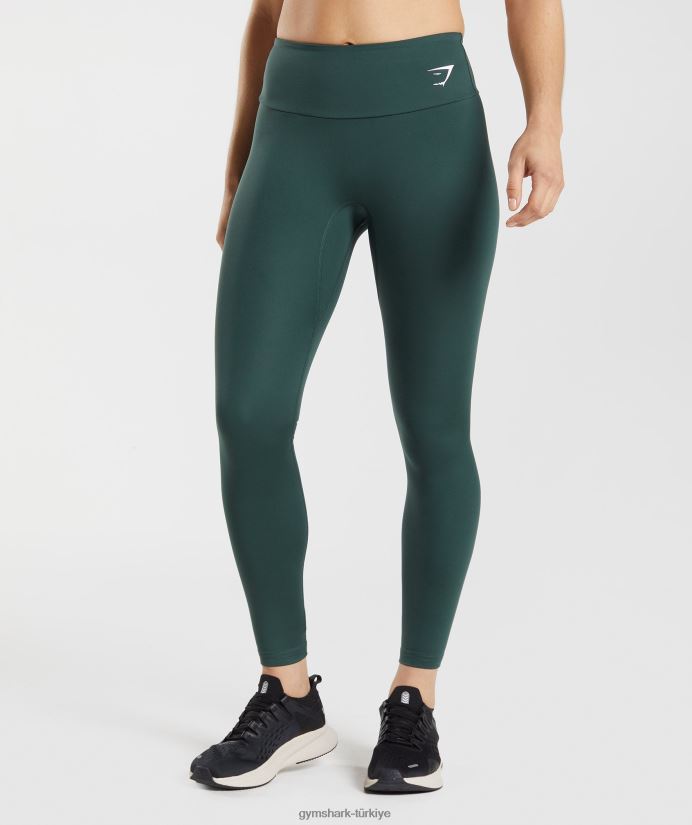eğitim tayt kadınlarGymshark obsidyen yeşili 02H048296